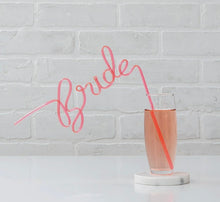 Load image into Gallery viewer, Bride straw
