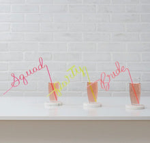 Load image into Gallery viewer, Bride straw
