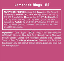 Load image into Gallery viewer, Lemonade rings
