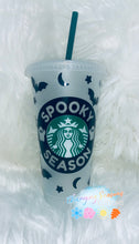 Load image into Gallery viewer, Spooky vibes 24 Oz cold cup
