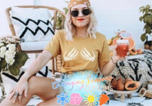 Load image into Gallery viewer, Skeleton hands tee
